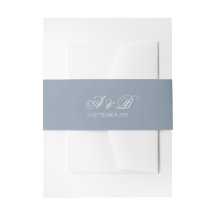 Casamento Formal com Monograma em Script e Data em