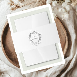 Faixa Decorativa Para Convite Casamento Real, Elegante, "Best Day-Ever"