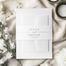Faixa Decorativa Para Convite Casamento Tipografia Minimalista Roteiro Moderno