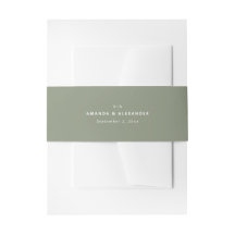 Casamento Verde de Dusty Sage. Elegante Limpo