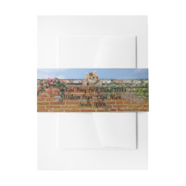 Faixa Decorativa Para Convite Cena de Arte da Rua Polka-dot