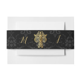 Faixa Decorativa Para Convite Chic Evening