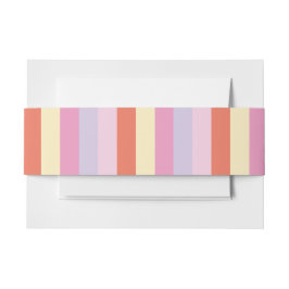 Faixa Decorativa Para Convite Confetti Collage belly banda Convite Belly Band