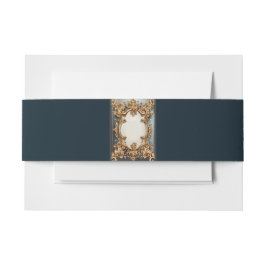 Faixa Decorativa Para Convite Convite Opulência Barroca Cinto de Barriga