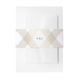Faixa Decorativa Para Convite Dourada Diamond Geométrico Deco White Gatsby
