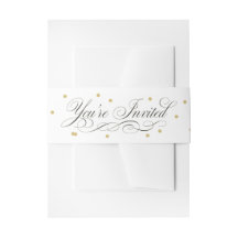 Elegante Dourada Belly Banda