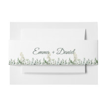 Eucalyptus & White Florals Botanical Wedding 