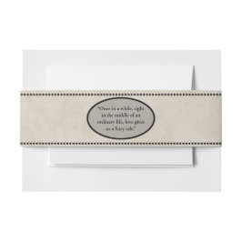 Faixa Decorativa Para Convite Fairytale Wedding