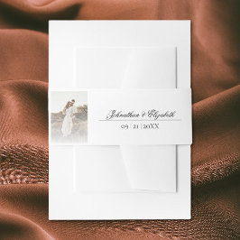 Faixa Decorativa Para Convite Foto Moderna e Casamento de Sobreposição