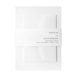 Faixa Decorativa Para Convite Invitation Belly Band