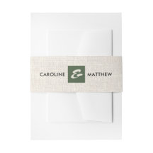 Natural | Casamento de Textura em Burlap Verde