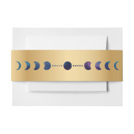 Faixa Decorativa Para Convite Ouro da Lua Celestial Banda