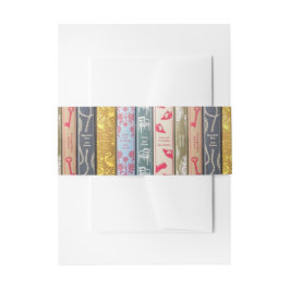 Faixa Decorativa Para Convite Romances de Jane Austen 