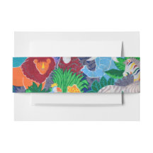 Safari Theme Birthday Rainbow ColorParty