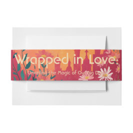 Faixa Decorativa Para Convite Sunset Serenade