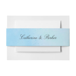 Faixa Decorativa Para Convite "Verdadeiro Azul de Amor"