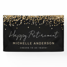 Faixa do Partido da Reforma Luminosa Preta e Doura