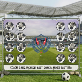 Faixa Personalizada de Futebol de Equipe Personali