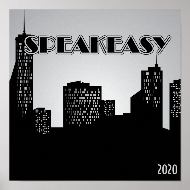 Fala fácil, Poster do Partido de 1920 (Frente)