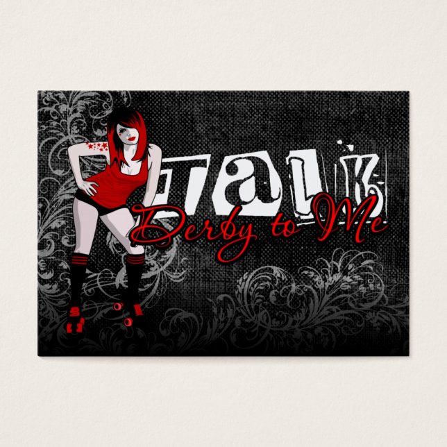 Falar sobre Derby para Mim Mini Cartões de Nota (Frente)