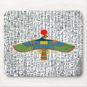Falcão egípcio antigo Mousepad de Horus do deus