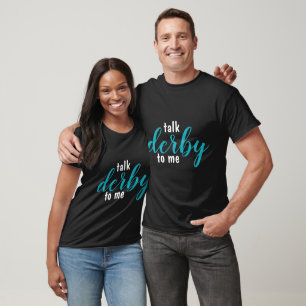 FALE COM DERBY PARA MIM ROLLER DERBY GIRL T-SHIRT