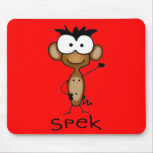 Fale com o Mousepad macaco