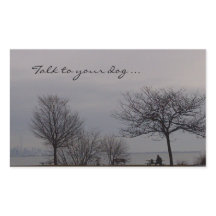 Fale com o seu adesivo de cães por RoseWrites