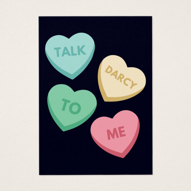 Fale comigo Darcy III (Frente)
