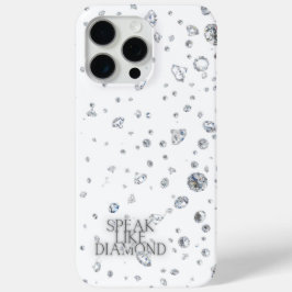 Fale como o diamond iPhone 15 Pro Max Case