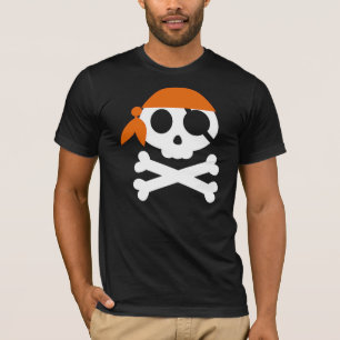Fale Como Uma Camisa De Halloween Pirata