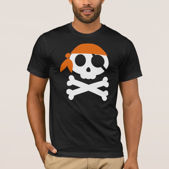 Fale Como Uma Camisa De Halloween Pirata (Frente)