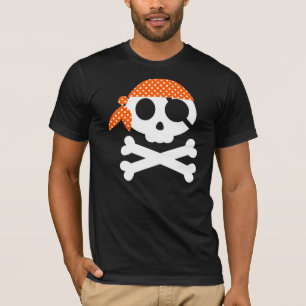 Fale Como Uma Camisa De Halloween Pirata
