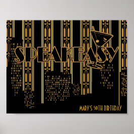 Fale fácil, Poster de Festa de aniversário de 1920