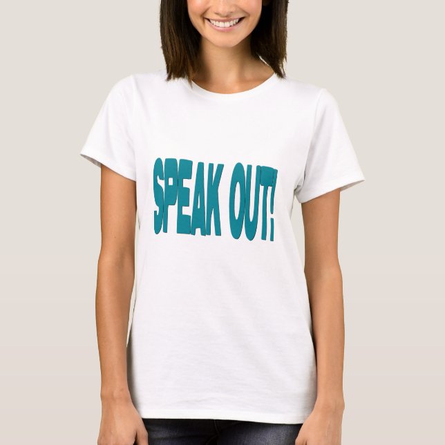 Fale fora do T-Shirt (Frente)