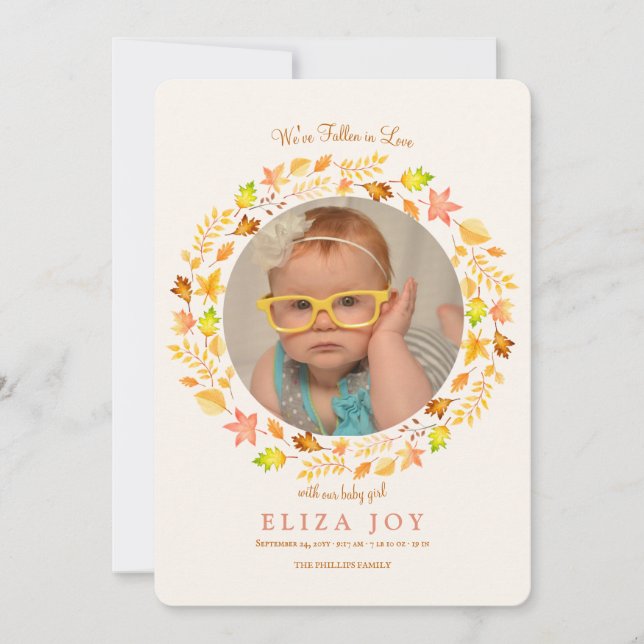 Falhamos no Anúncio de Nascimento da Foto (Frente)