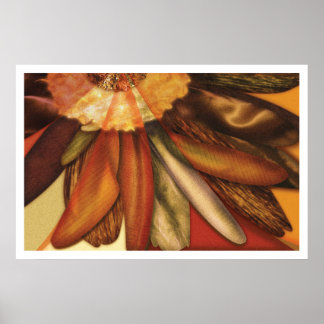 Fall Daisy Poster