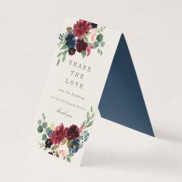 Fall Elegance Partilha o Sinal de Mesa de Amor