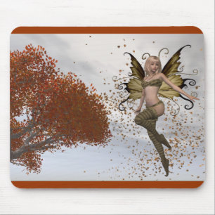 Fall Faerie Design 1 - Mousepad Fantasy