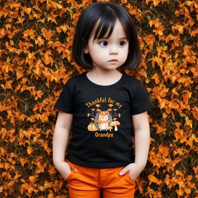 Fall Hedgehog Agradável À T-shirt Toddler (Criador carregado)