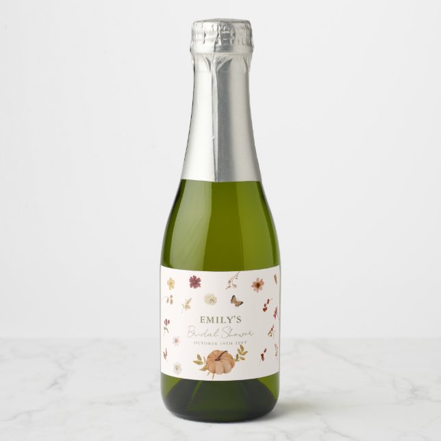 Fall Pumpkin Wildflower Bridal Shower (Frente)