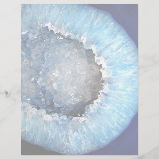 Falln Blue Crystal Geode (Frente)