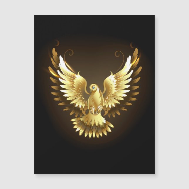 Falsa Paz Pombo Folha de Ouro em Preto (Frente)