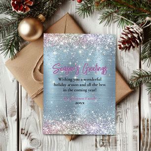 Falso azul de gelo quente Natal novo ano