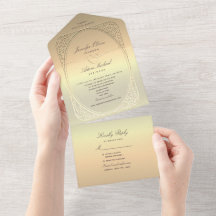 Falso Casamento com Folha de Ouro