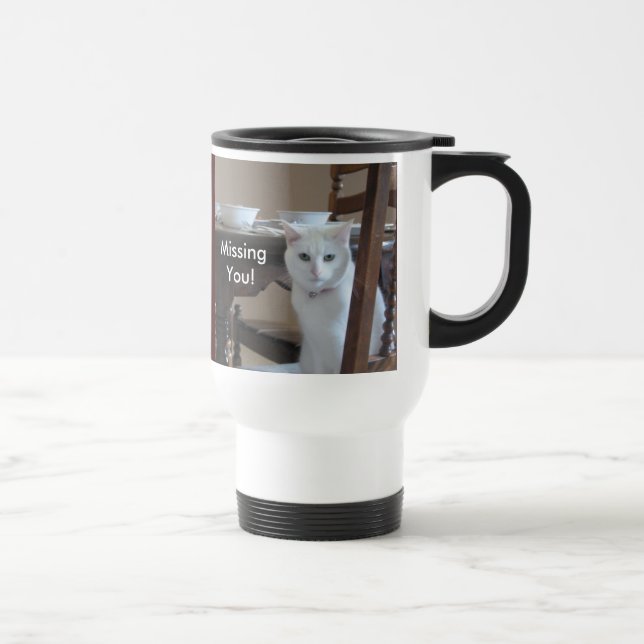 "Faltando o" caneca de viagem (Direita)