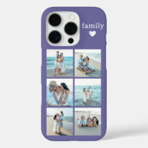 Família 6 Foto Roxo