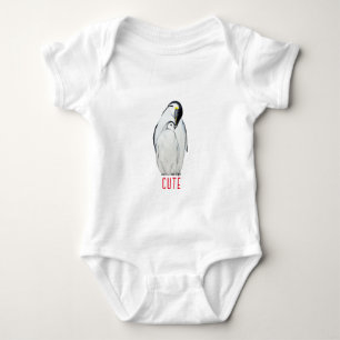 Família bonita de pinguins imperadores T-Shirt