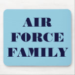 Família da Força Aérea Mousepad<br><div class="desc">Família Mousepad Air Force</div>