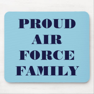 Família da Força Aérea Orgulhosa Mousepad